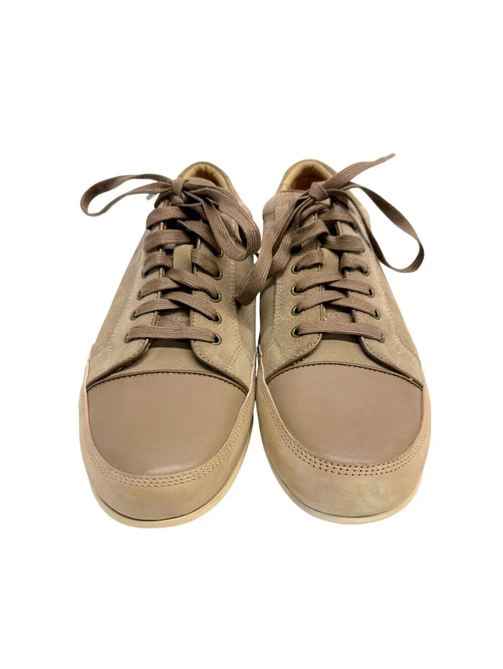 NEW John Varvatos Reed Suede Leather Low Top Sneakers 11 M